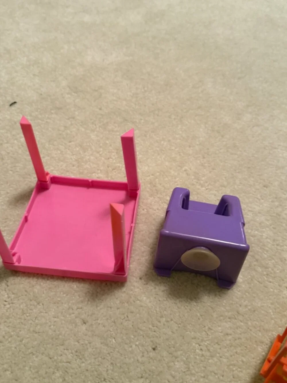 Mattel piece blue